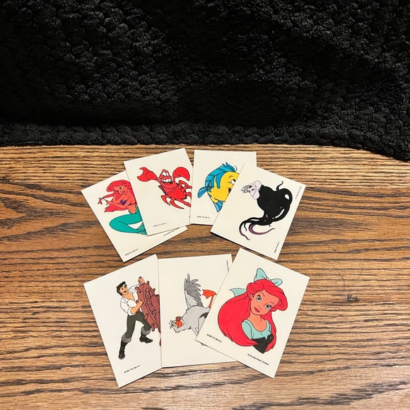 Disney’s The Little Mermaid Complete Collector’s Card Set - 1991 - Picture 3 of 5